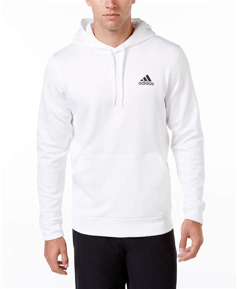 adidas white hoodie men's.